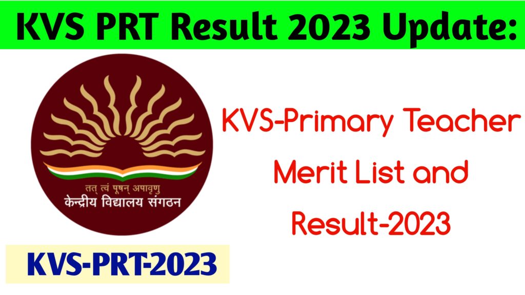 kvs prt 2023 result download